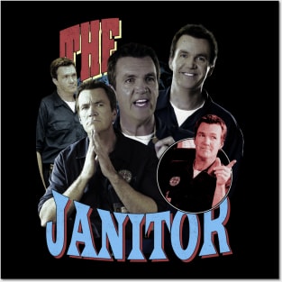 The Janitor Throwback Bootlegger Posters and Art